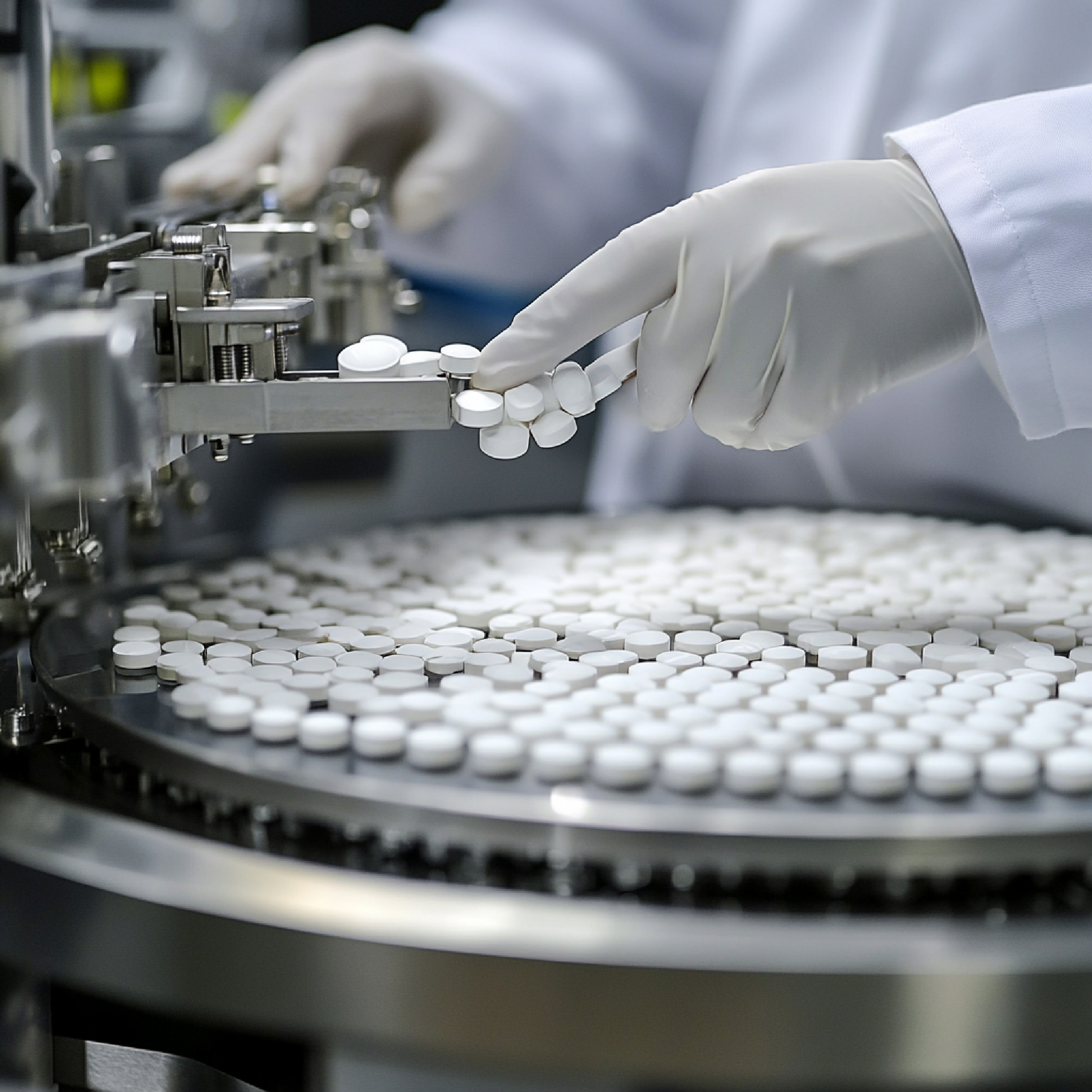 Tablettenproduktion auf höchstem Niveau