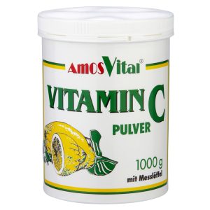 AMOSVITAL Vitamin C-Pulver 1000g
