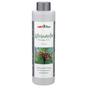 AMOSVITAL Latschenkiefer Massage Fluid 500ml - Einreibung extra stark
