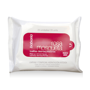 Amosvital Babaria Rosa Mosqueta Reinigungstücher 20 Stck