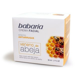 Amosvital Babaria Antifalten Gesichtscreme mit Bienengift 50ml aus 100% natürlichem Ursprung