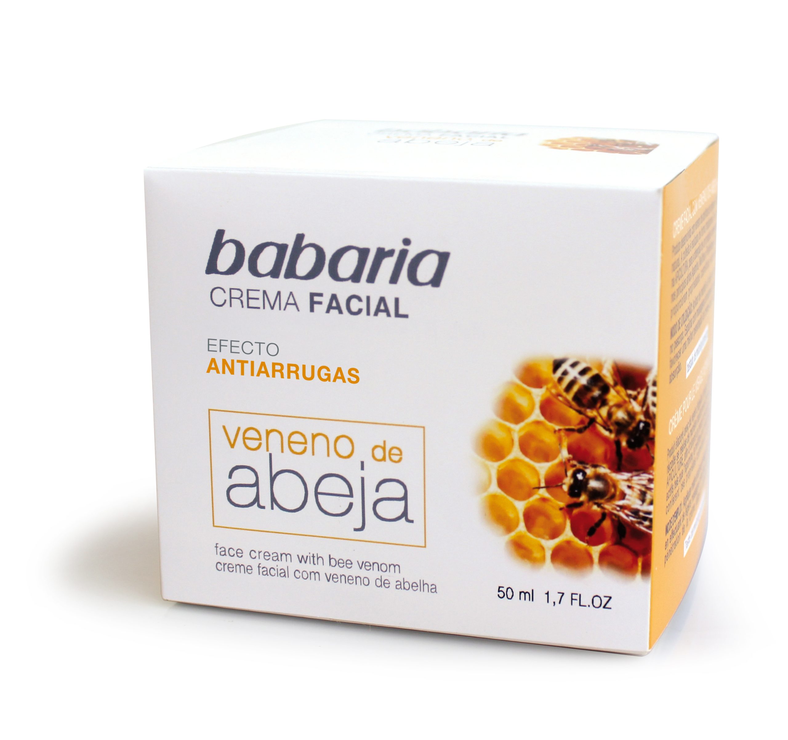 Amosvital Babaria Antifalten Gesichtscreme mit Bienengift 50ml aus 100% natürlichem Ursprung