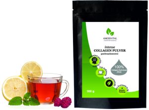 Collagen Pulver intense 300 g – geschmacksneutral – Proteindrink zur Verbesserung der Gelenkknorpelfunktion